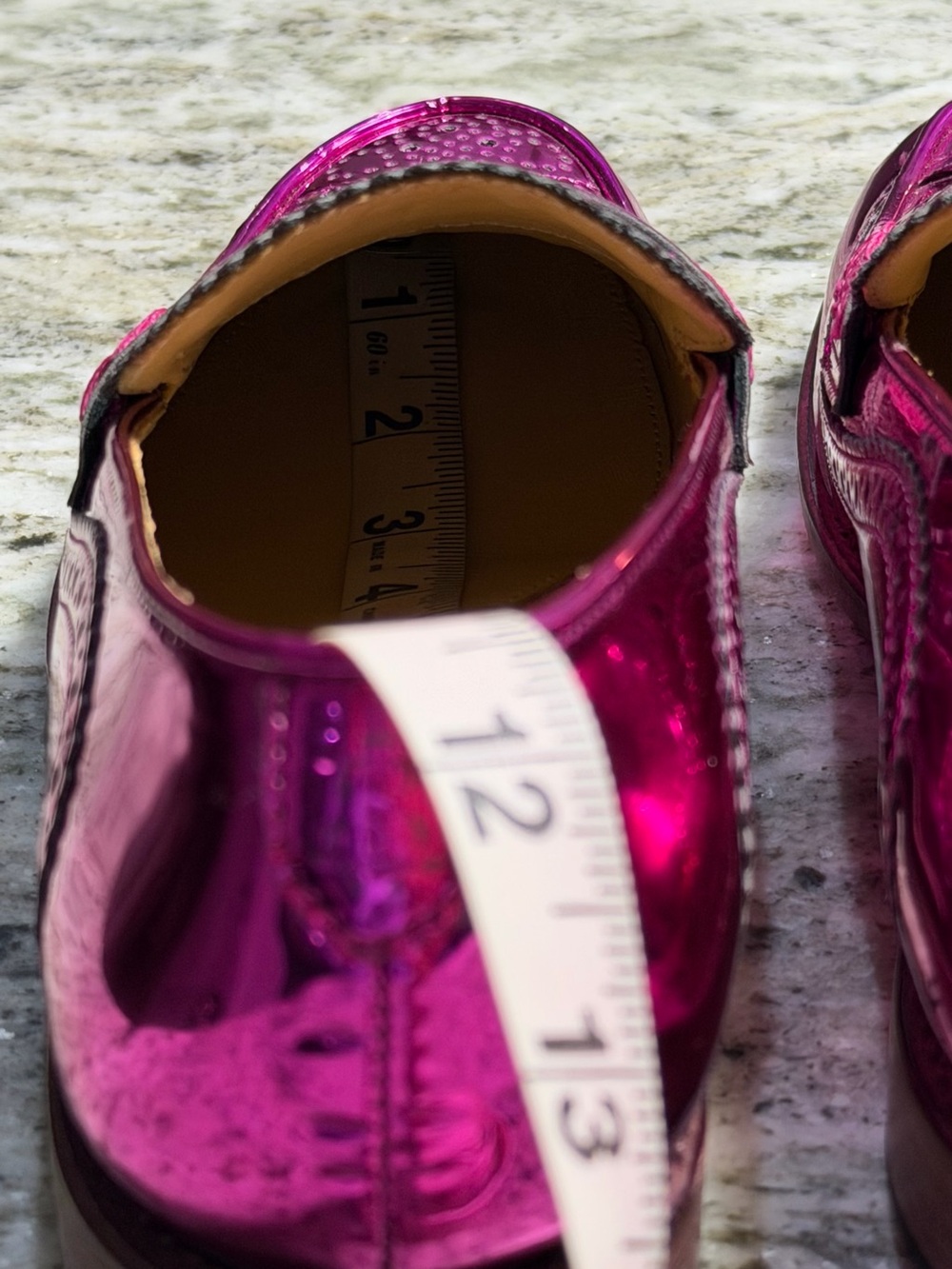 The Office of Angela Scott Ms Charlotte Magenta Loafers Pink Loafers NIB - Picture 14 of 17